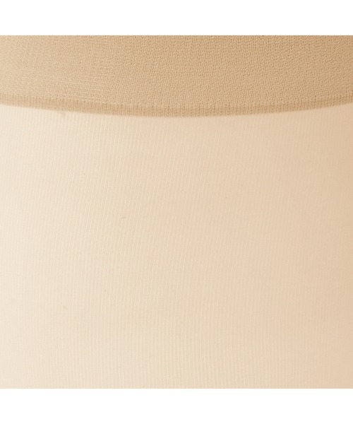 無印良品（ムジルシリョウヒン）の「婦人　サポートタイプ・２０デニール　ひざ下丈ストッキング（３足組）（タイツ/ストッキング・レディース・ベージュ系1/ベージュ系・23-25cm）」の3枚目の写真