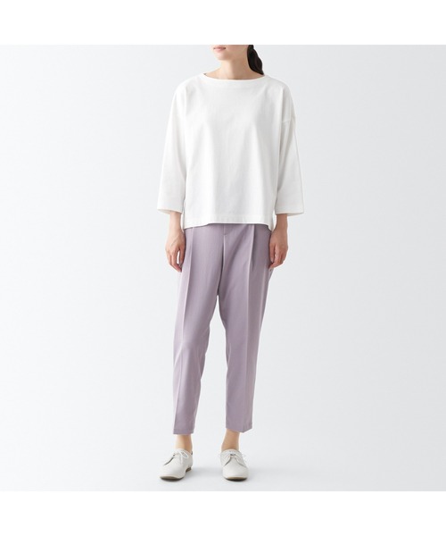 無印良品（ムジルシリョウヒン）の「婦人　サポートタイプ・２０デニール　ひざ下丈ストッキング（３足組）（タイツ/ストッキング・レディース・ベージュ系1/ベージュ系・23-25cm）」の12枚目の写真