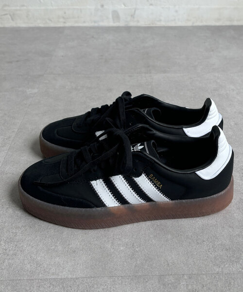 DouDou(ドゥドゥ)の「【adidas/アディダス】SAMBAE W(スニーカー・レディース・ブラック・23.5cm/24cm/24.5cm)」の10枚目の写真