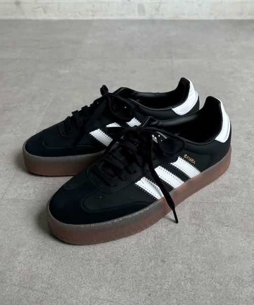 DouDou(ドゥドゥ)の「【adidas/アディダス】SAMBAE W(スニーカー・レディース・ブラック・23.5cm/24cm/24.5cm)」の17枚目の写真
