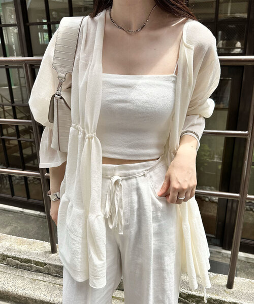 mystic（ミスティック）の「【4色展開】ティアードニット