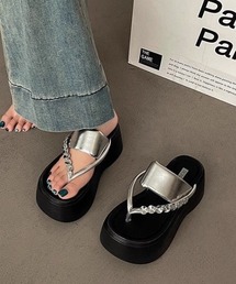 厚底サンダル