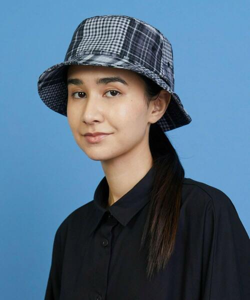 FRAPBOIS（フラボア）の「チェックチェックバケット（ハット・レディース・グレー/ブルー系その他・FREE）」の7枚目の写真