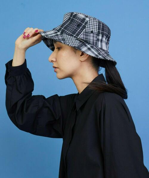 FRAPBOIS（フラボア）の「チェックチェックバケット（ハット・レディース・グレー/ブルー系その他・FREE）」の10枚目の写真