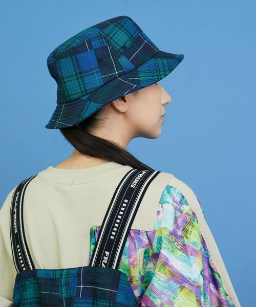 FRAPBOIS（フラボア）の「チェックチェックバケット（ハット・レディース・グレー/ブルー系その他・FREE）」の13枚目の写真
