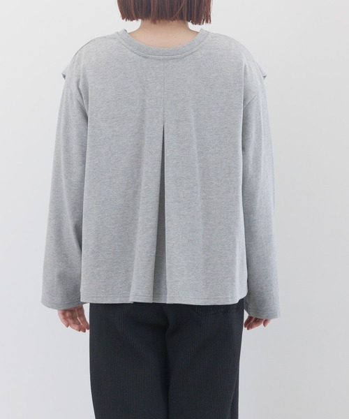 LOWRYS FARM（ローリーズファーム）の「リボン２ＷＡＹプルオーバーＬＳ　 145385（Tシャツ/カットソー・キッズ・ブラック/グレー・FREE）」の15枚目の写真