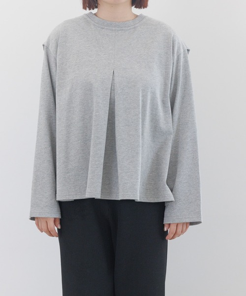 セール】リボン2WAYプルオーバーLS 145385（Tシャツ/カットソー