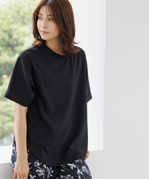 Elura（エルーラ）の「サラサラサマー2WAYプルオーバー/139168（シャツ/ブラウス・レディース・ホワイト/ブラック/カーキ・LARGE/MEDIUM）」の2枚目の写真