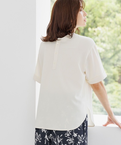 Elura（エルーラ）の「サラサラサマー2WAYプルオーバー/139168（シャツ/ブラウス・レディース・ホワイト/ブラック/カーキ・LARGE/MEDIUM）」の18枚目の写真