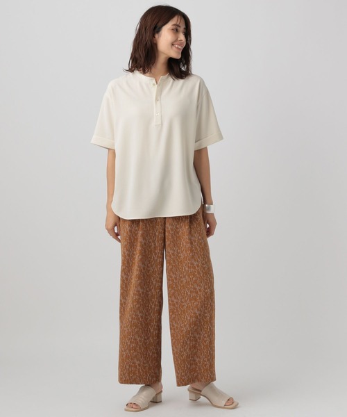 Elura（エルーラ）の「サラサラサマー2WAYプルオーバー/139168（シャツ/ブラウス・レディース・ホワイト/ブラック/カーキ・LARGE/MEDIUM）」の16枚目の写真