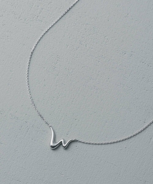 and cloud（アンドクラウド）の「Drawing Necklace（ネックレス・レディース・シルバー/ブラック・FREE）」の10枚目の写真