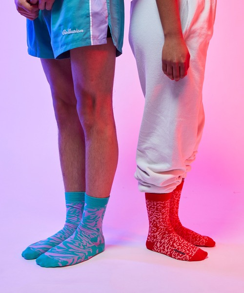 【セール】EAT MY SOCKS 2pcs REGULAR×REGULAR（ソックス/靴下）｜FUNALIVE（ファンアライブ）