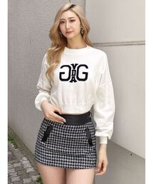 GYDA | Symmetry GYDAインターシャニットトップス(ニット/セーター)