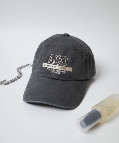 AVIREX（アヴィレックス）の「AVIREX / AX EX ACO LOGO LOW CAP