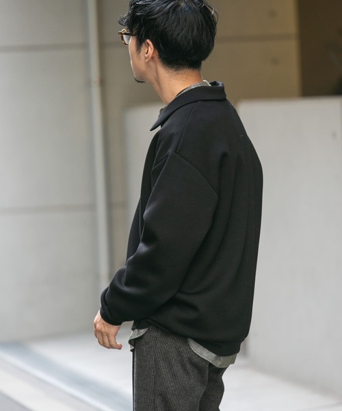 セール】『セットアップ対応』ポンチジッププルオーバー