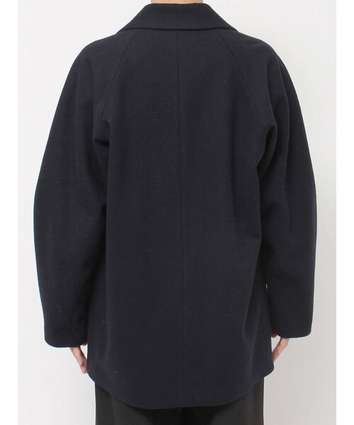 ELENDEEK（エレンディーク）の「ソリッドチェスターコート（チェスターコート・レディース・ベージュ/ネイビー・02/01）」の7枚目の写真