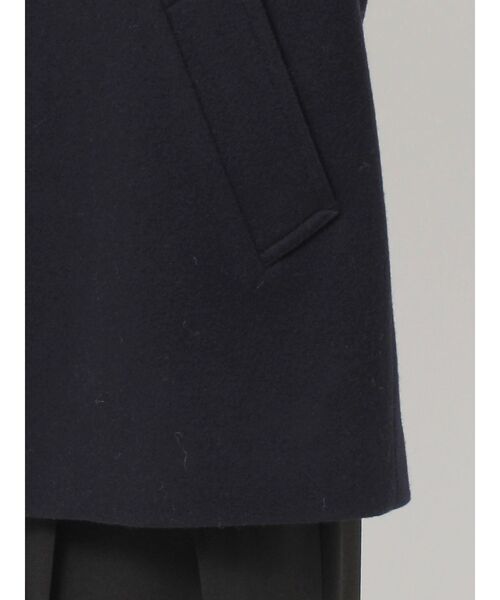 ELENDEEK（エレンディーク）の「ソリッドチェスターコート（チェスターコート・レディース・ベージュ/ネイビー・02/01）」の12枚目の写真