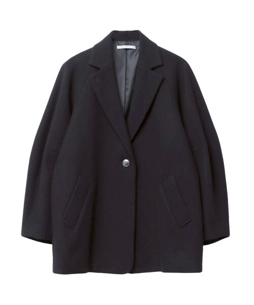 ELENDEEK（エレンディーク）の「ソリッドチェスターコート（チェスターコート・レディース・ベージュ/ネイビー・02/01）」の19枚目の写真