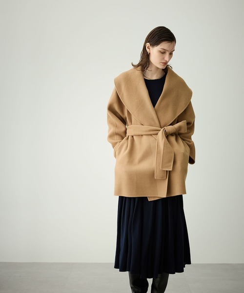 N.O.R.C（ノーク）の「ウールメルトンミドルリバーコート（その他