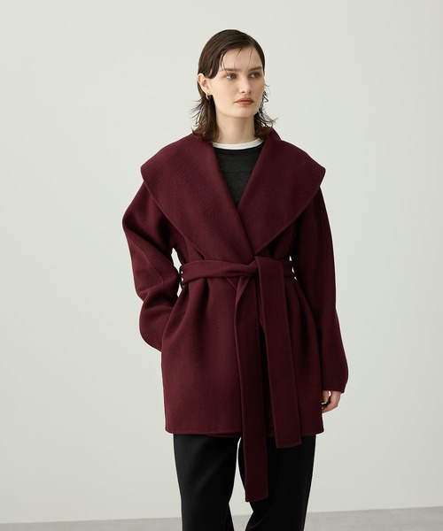 N.O.R.C（ノーク）の「ウールメルトンミドルリバーコート