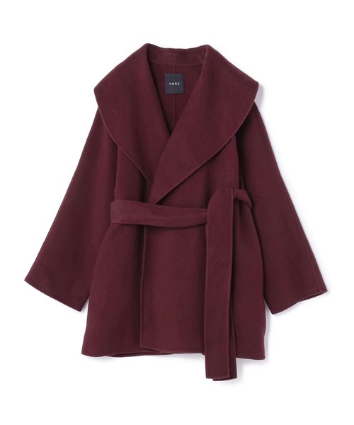 N.O.R.C（ノーク）の「ウールメルトンミドルリバーコート