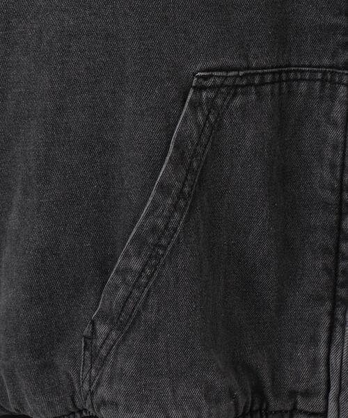 WEGO（ウィゴー）の「WEGO/ワーカーズボアフードブルゾン（ブルゾン・メンズ・ブラック系その他/スカイブルー/ブラウン・LARGE/MEDIUM）」の11枚目の写真