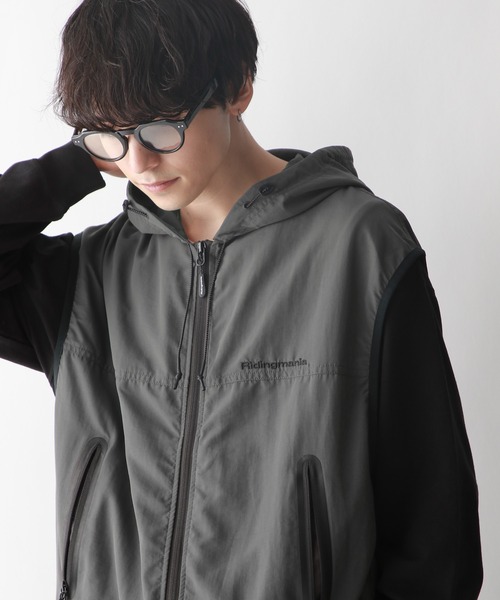 Ridingmania（ライディングマニア）の「【Ridingmania/ライディングマニア】ナイロンアーバンギアベスト（ベスト・メンズ・ブラック/ダークグレー・FREE）」の10枚目の写真