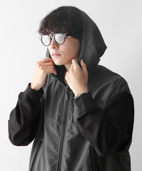 Ridingmania（ライディングマニア）の「【Ridingmania/ライディングマニア】ナイロンアーバンギアベスト（ベスト・メンズ・ブラック/ダークグレー・FREE）」の11枚目の写真