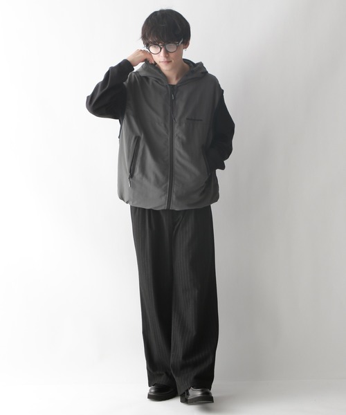 Ridingmania（ライディングマニア）の「【Ridingmania/ライディングマニア】ナイロンアーバンギアベスト（ベスト・メンズ・ブラック/ダークグレー・FREE）」の15枚目の写真