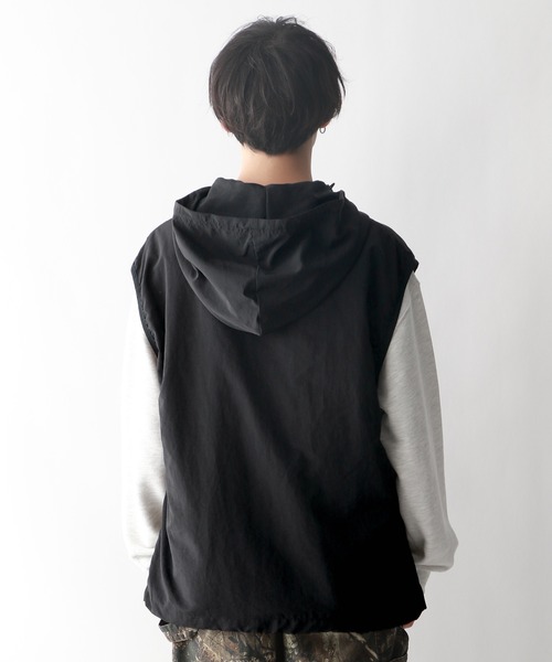 Ridingmania（ライディングマニア）の「【Ridingmania/ライディングマニア】ナイロンアーバンギアベスト（ベスト・メンズ・ブラック/ダークグレー・FREE）」の17枚目の写真