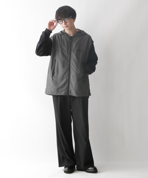 Ridingmania（ライディングマニア）の「【Ridingmania/ライディングマニア】ナイロンアーバンギアベスト（ベスト・メンズ・ブラック/ダークグレー・FREE）」の8枚目の写真