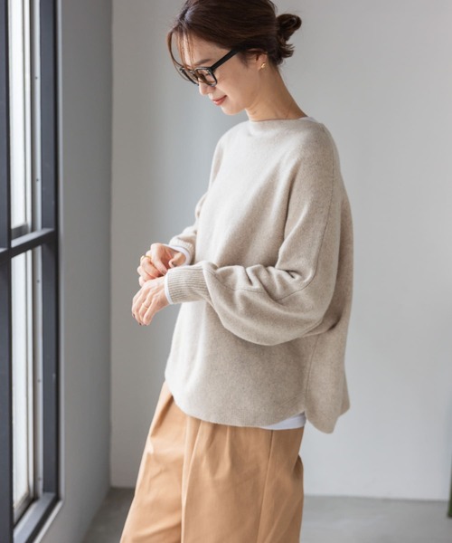 URBAN RESEARCH DOORS - アーバンリサーチドアーズ 2024AW ハミルトンウールドルマンプルオーバー URBAN RESEARCH DOORS｜ハミルトンウールドルマンプルオーバー