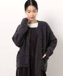 ONIGIRI | ふんわり ループヤーン ニットカーディガン(カーディガン/ボレロ)