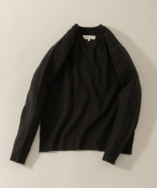 URBAN RESEARCH ROSSO MEN（アーバンリサーチロッソメン）の「『XLサイズあり』ウールシャギーニット（ニット/セーター・メンズ・ネイビー/グレー/アイボリー/グレー系その他/カーキ/ブラック・SMALL/MEDIUM/LARGE/X-LARGE）」の3枚目の写真