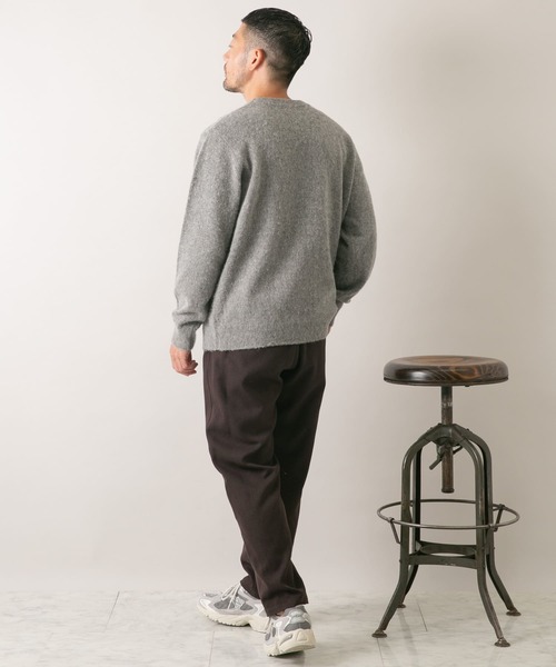 セール】『XLサイズあり』ウールシャギーニット（ニット/セーター