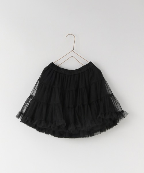 うゆ セール】チュールボリュームミニスカート 247459（スカート