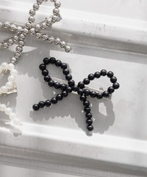 GLOBAL WORK | ビーズリボンピン/AND YUA ANY/232278(ヘアピン)