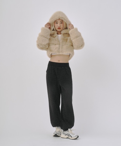 GAB GAB（ガブガブ）の「ショートファーアウター（その他アウター・レディース・ブラック/アイボリー・FREE）」の13枚目の写真