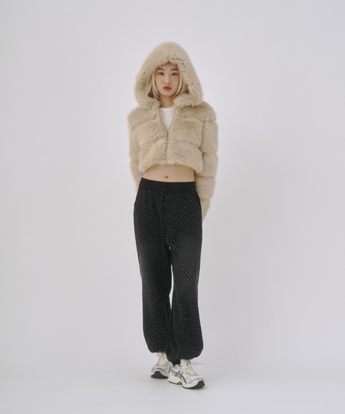 GAB GAB（ガブガブ）の「ショートファーアウター（その他アウター・レディース・ブラック/アイボリー・FREE）」の15枚目の写真