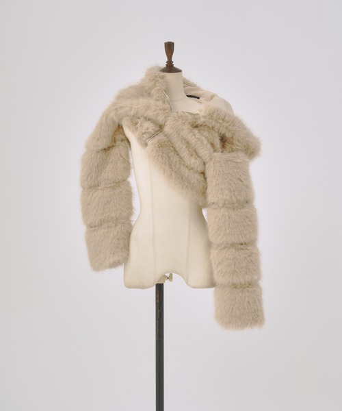 GAB GAB（ガブガブ）の「ショートファーアウター（その他アウター・レディース・ブラック/アイボリー・FREE）」の22枚目の写真