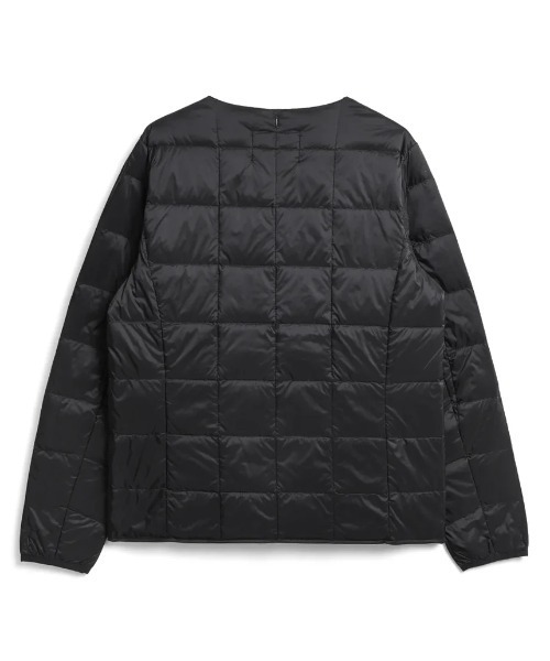 TAION（タイオン）の「【TAION / タイオン】WOMEN　ベーシック　クルーネックボタン　インナーダウンジャケット [TAION-104]（ダウンジャケット/コート・レディース・ダークオリーブ/ブラック/オフホワイト/サンドベージュ/ネイビー・M/L/XL）」の11枚目の写真