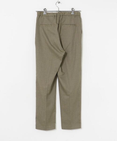 ITEMS URBANRESEARCH（アイテムズ アーバンリサーチ）の「ガンクラブチェック テーパードパンツ（その他パンツ・メンズ・ブラック/ベージュ/ブラウン・MEDIUM/LARGE）」の11枚目の写真