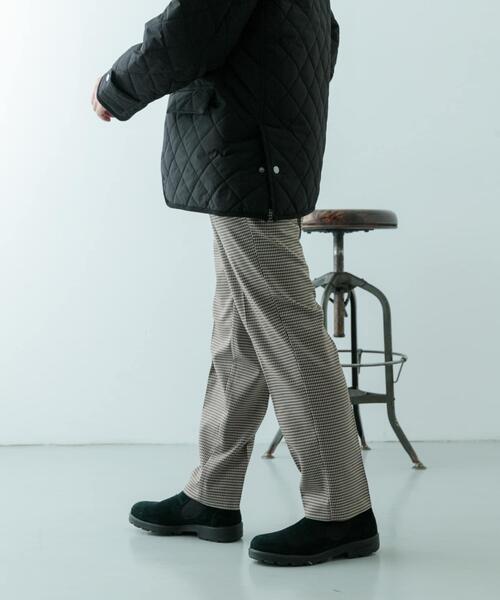 ITEMS URBANRESEARCH（アイテムズ アーバンリサーチ）の「ガンクラブチェック テーパードパンツ（その他パンツ・メンズ・ブラック/ベージュ/ブラウン・MEDIUM/LARGE）」の20枚目の写真