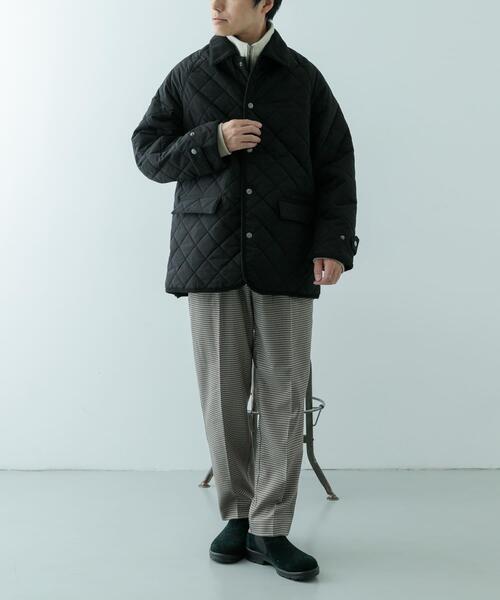 ITEMS URBANRESEARCH（アイテムズ アーバンリサーチ）の「ガンクラブチェック テーパードパンツ（その他パンツ・メンズ・ブラック/ベージュ/ブラウン・MEDIUM/LARGE）」の22枚目の写真