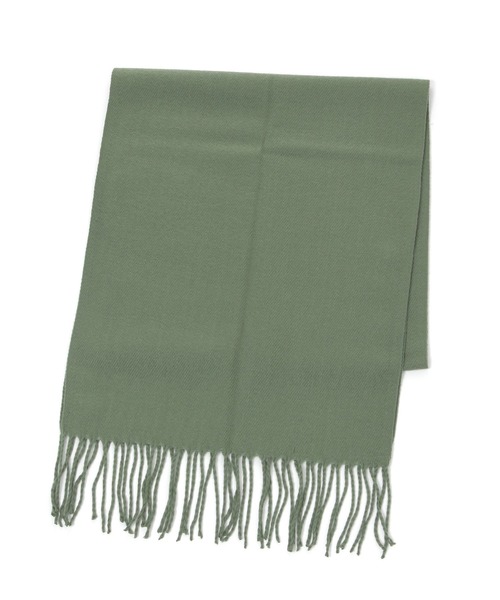 LAKOLE（ラコレ）の「カラバリ無地マフラー / 131444（マフラー・レディース・グリーン/ブルー/ライトグレー/イエロー/ブラウン/ピンク/ブラック/オフホワイト・FREE）」の13枚目の写真