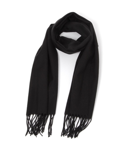 LAKOLE（ラコレ）の「カラバリ無地マフラー / 131444（マフラー・レディース・グリーン/ブルー/ライトグレー/イエロー/ブラウン/ピンク/ブラック/オフホワイト・FREE）」の16枚目の写真