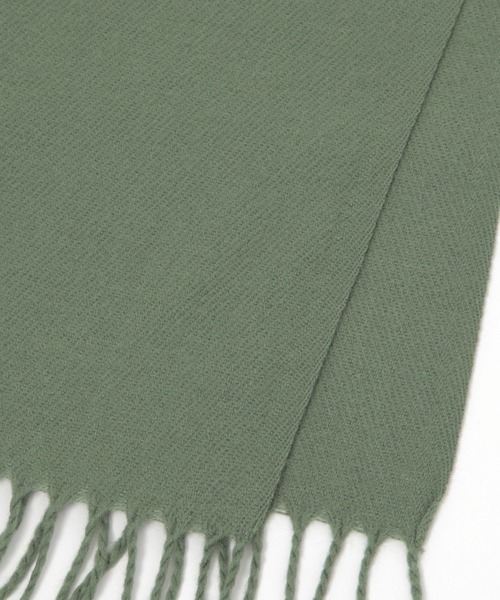 LAKOLE（ラコレ）の「カラバリ無地マフラー / 131444（マフラー・レディース・グリーン/ブルー/ライトグレー/イエロー/ブラウン/ピンク/ブラック/オフホワイト・FREE）」の22枚目の写真