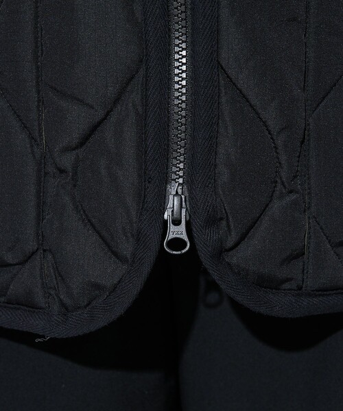 TAION（タイオン）の「TAION/タイオン MILITARY WZIP JACKET/ミリタリー ダブルジップ キルティング ダウンジャケット　限定展開（ダウンジャケット/コート・レディース・ブラック/オリーブ・MEDIUM/LARGE/X-LARGE）」の10枚目の写真