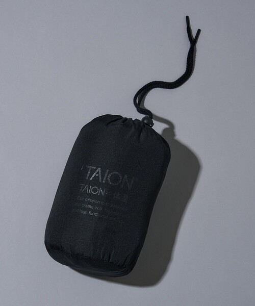 TAION（タイオン）の「TAION/タイオン MILITARY WZIP JACKET/ミリタリー ダブルジップ キルティング ダウンジャケット　限定展開（ダウンジャケット/コート・レディース・ブラック/オリーブ・MEDIUM/LARGE/X-LARGE）」の14枚目の写真