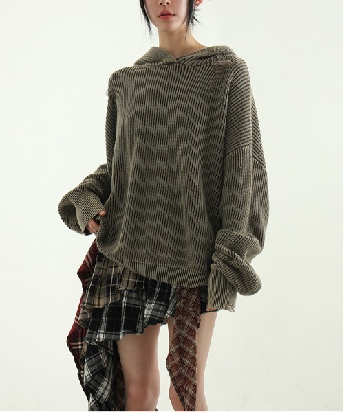 gossip！ロサンゼルス（ゴシップロサンゼルス）の「チェック アンバランス スカート  Y2K（スカート・レディース・チェック・FREE/M/L/XL）」の7枚目の写真